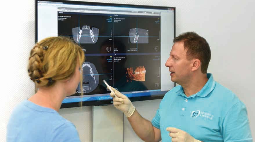 Bessere Patientenkommunikation und Behandlungssicherheit dank digitaler 2D-3D-Röntgentechnologie
